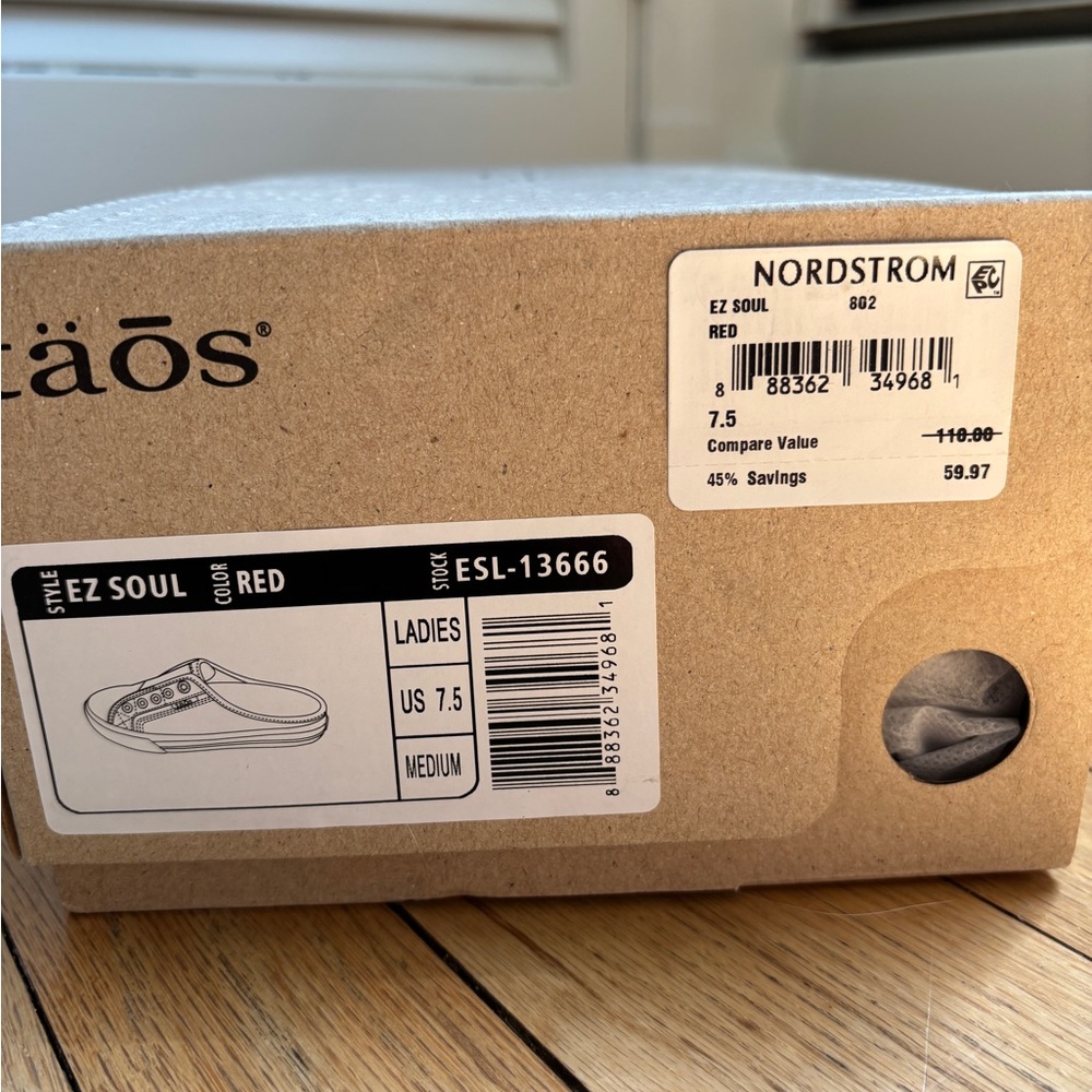 NIB Taos Canvas EZ Soul Slide Sneakers 7.5 - Picture 10 of 12